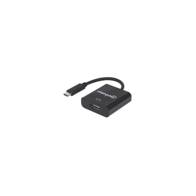 adapt usb c m para hdmi f manhattan