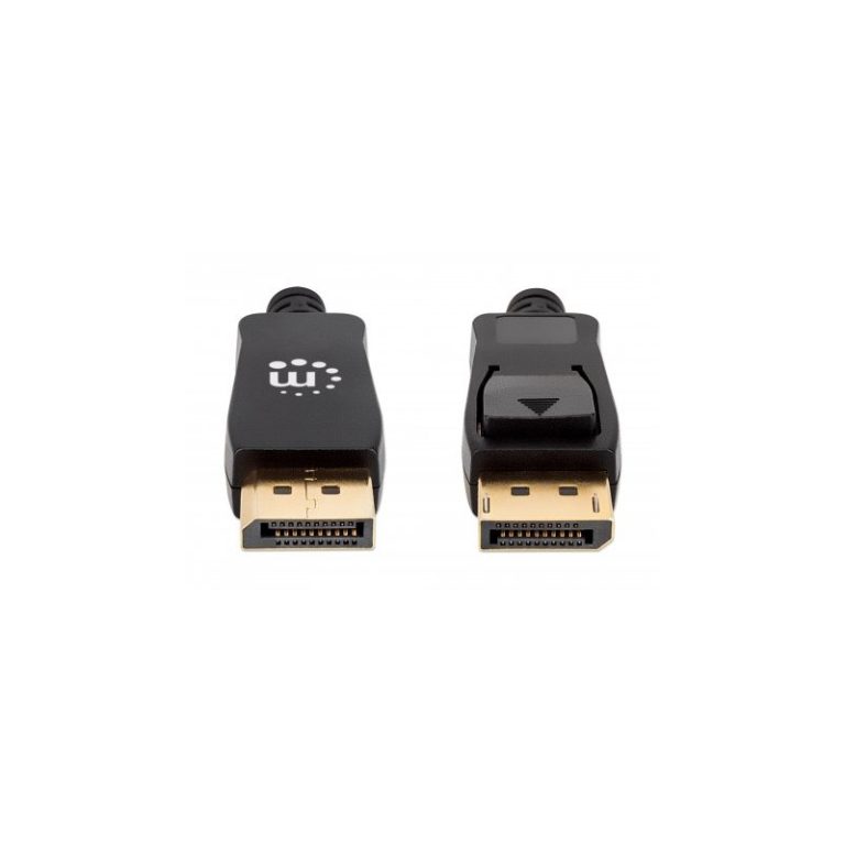 cabo displayport 2mt mm 8k60hz preto manhattan