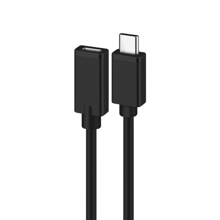 cabo ewent usb c m para usb c f 18mt preto