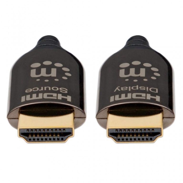 cabo hdmi 50mt mm 4k60hz uhd 18 gbps preto manhattan