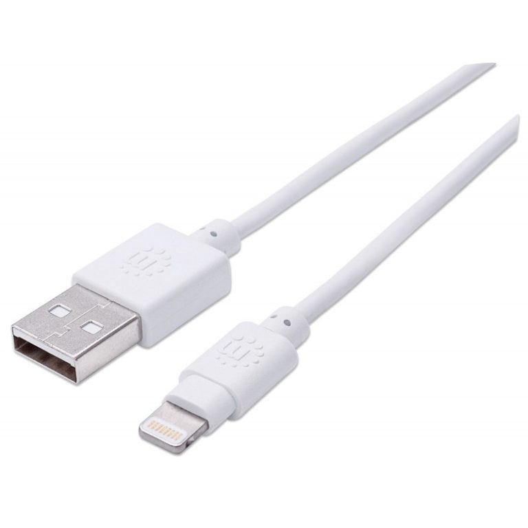 cabo ilynk usb a 05mt m para lightning m branco manhattan