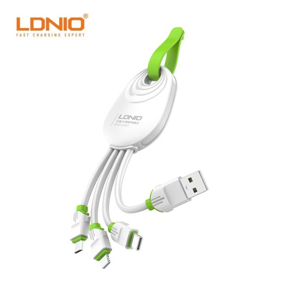 cabo ldnio 3 in 1 usb c lightning micro 