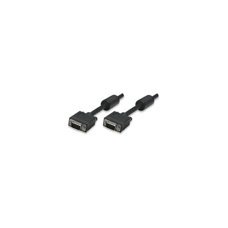 cabo monitsvga hd15 mm 10m preto manhattan