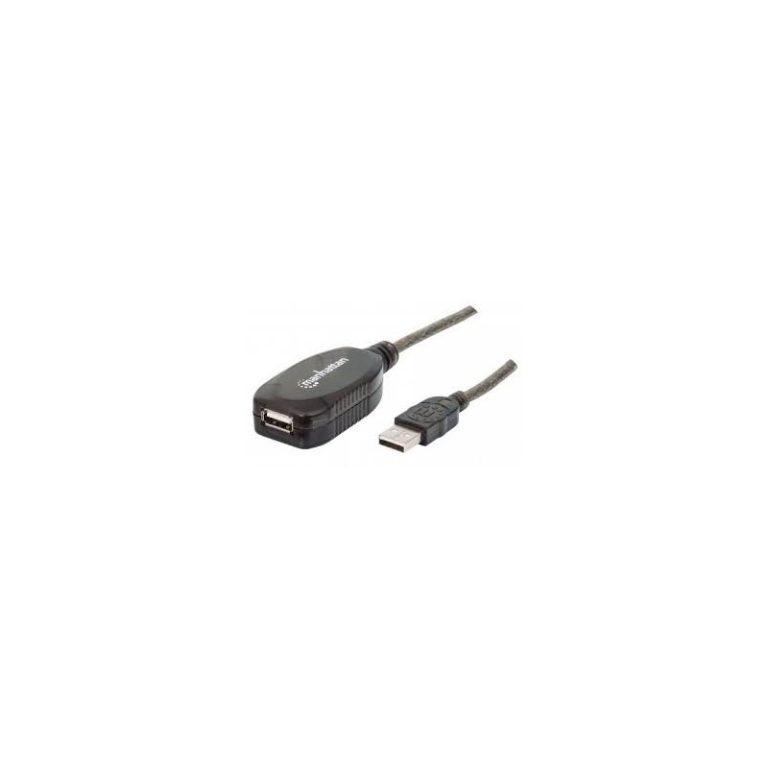cabo usb a 10mt m para usb a f extenso manhattan