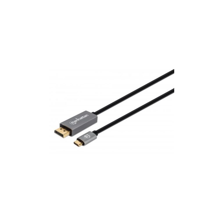 cabo usb c 2mt m para displayport m 8k60hz manhattan