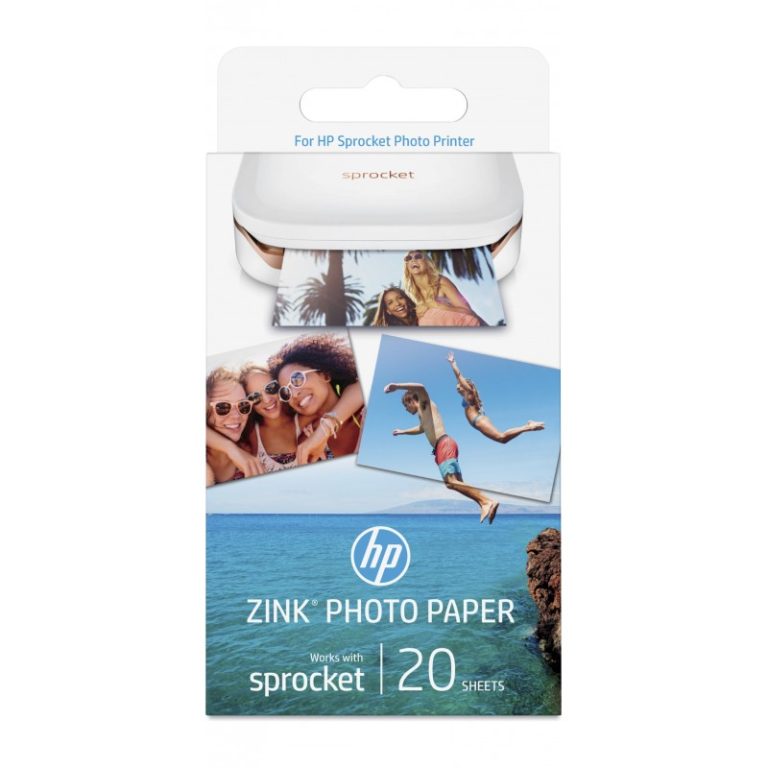 hp zink paper w4z13a 20 pag sprocket