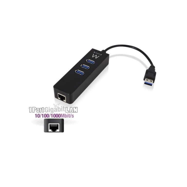 hub ewent usb 4x usb 31 port gigabit