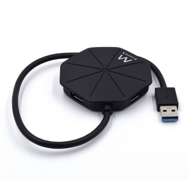 hub ewent usb 4x usb 32 gen1 preto