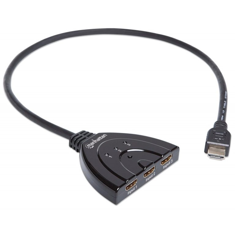 hub hdmi m 3xhdmi f manhattan