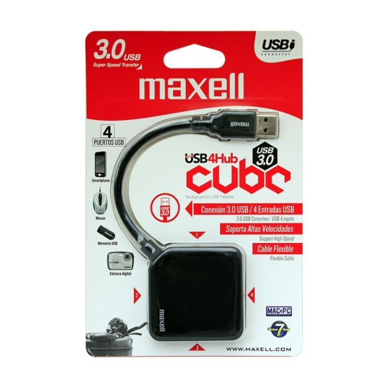 hub maxell usb 30 430 4 port 347645