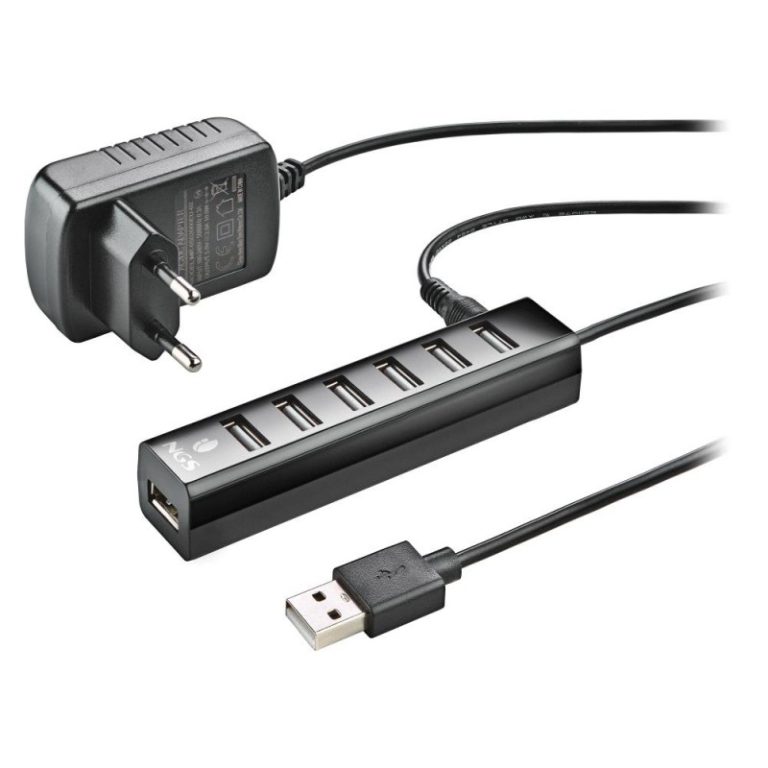 hub ngs 7 para 1 usb 2o power adapter ihub7 tiny