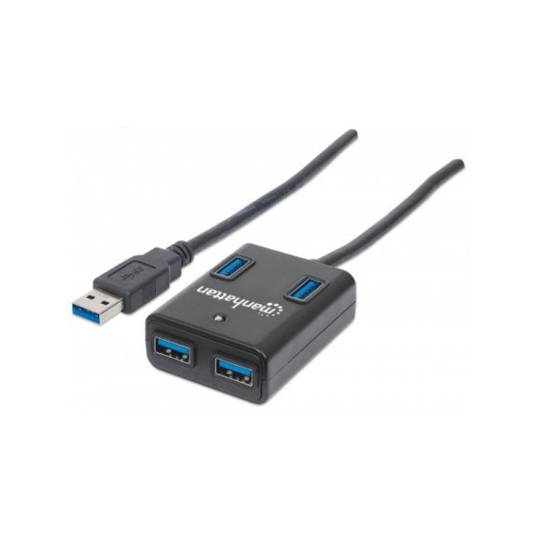 hub usb a 30 4xusb a mx5 gbps manhattan 1