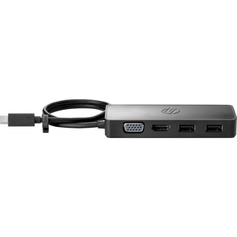 hub usb c hp para 1hdmi1vga2usb a travel