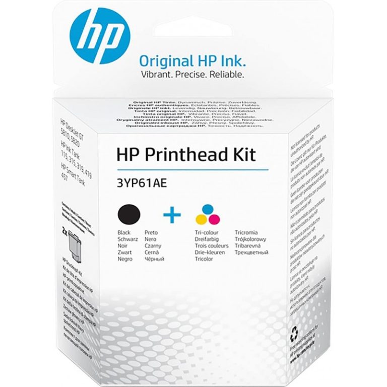 kit hp 3yp61ae cabea de impresso cor preto ink tank