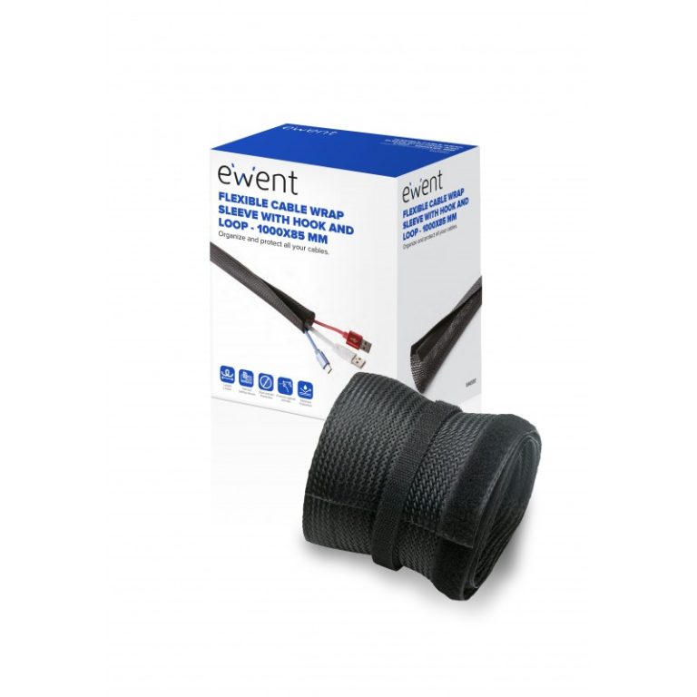 manga flexvel para organizar cabos 1000x85mm