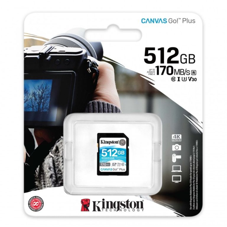 mod sd card 512gb cl10 kingston 170r go plus