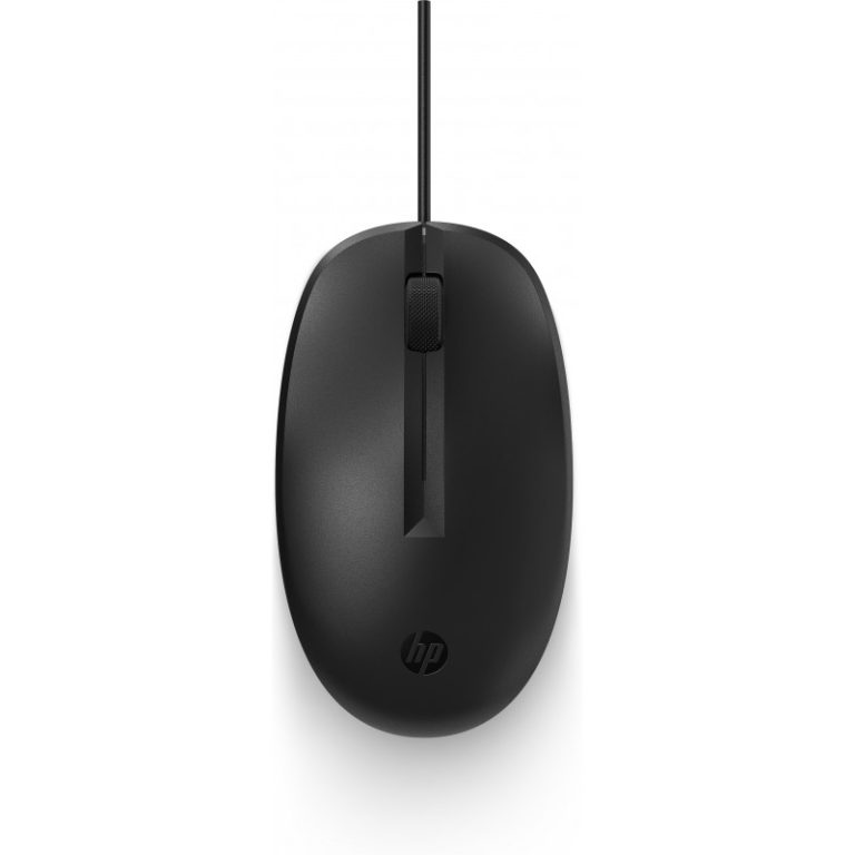 mouse hp usb 128 lsr preto