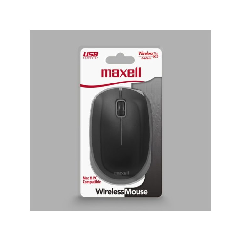 mouse maxell wless 100 cinzento 347424