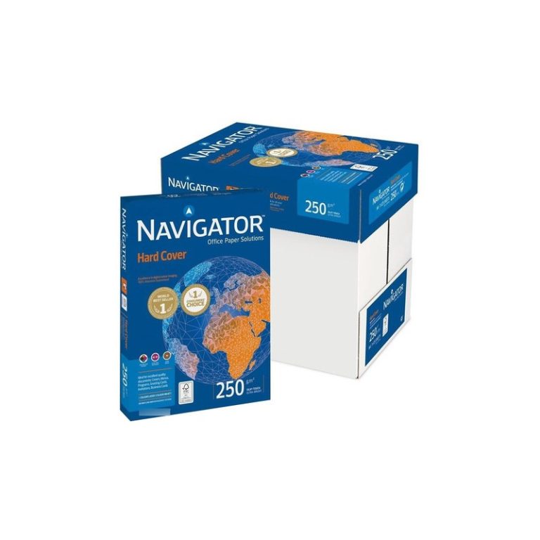 papel navigator mao de 125 fls a4 c 250grs