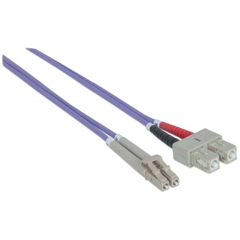 patch cable fo lcsc 2m duplex multimode 50125 om4