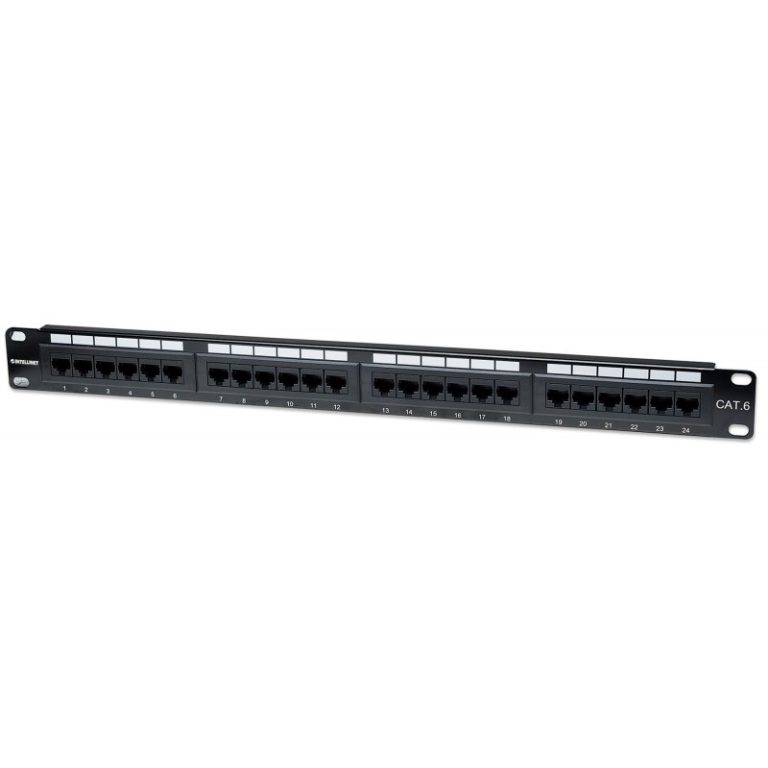patch pannel 24 pt cat6 intellinet