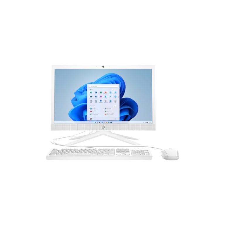pc hp aio 207 fhd j4025 4g 256 ssd w11h branco