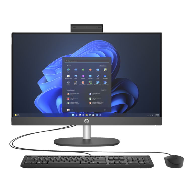 pc hp aio 240 238 i3 n300 fhd 8gb 512 ssd w11p preto