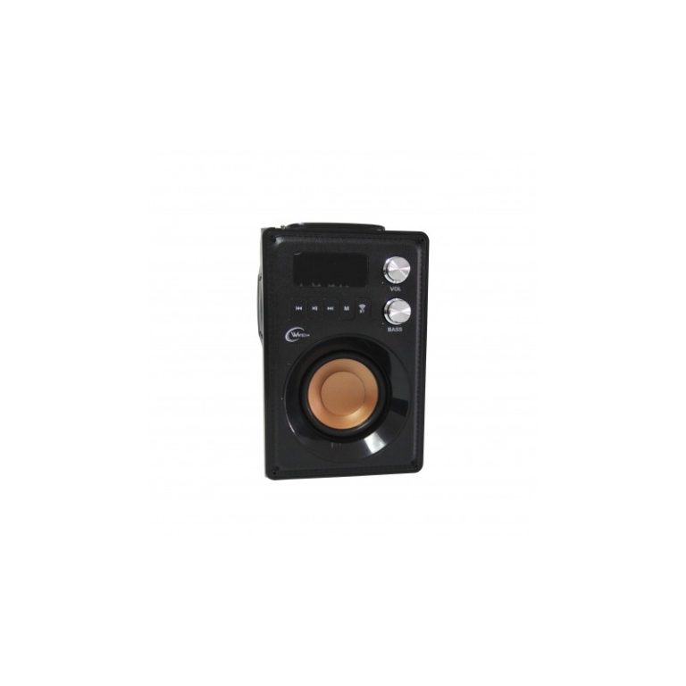 radio portatil btfmauxusbdc 5v 2a bat3600mah