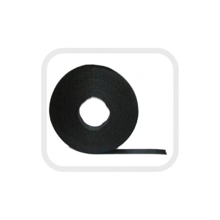 rolo de velcro 20mmx10mts preto