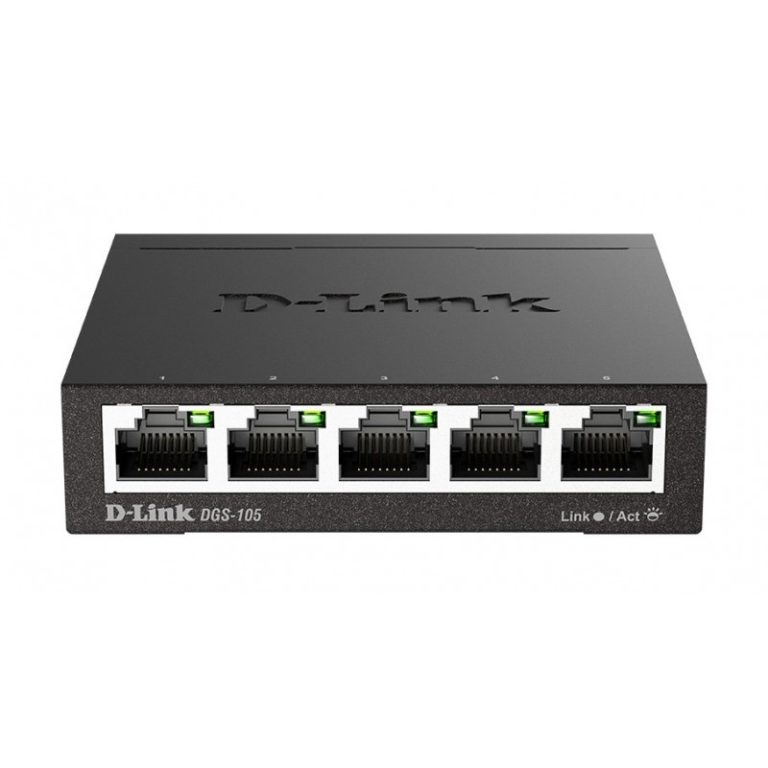 switch 5 dlink giga 101001000 metal