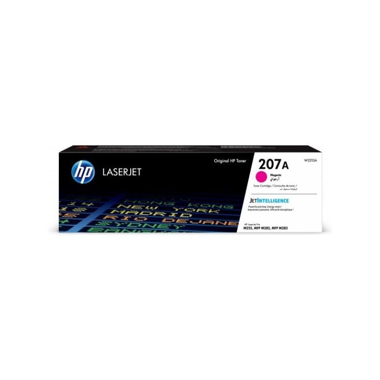 to hp 207a magenta lj pro m283 1250 pag