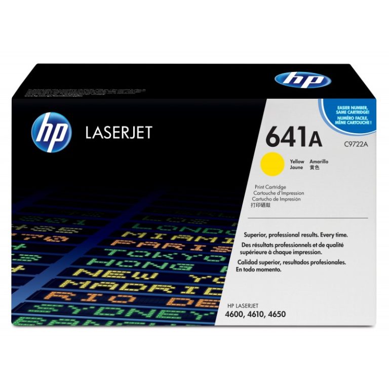 to hp c9722a 4600 amarelo