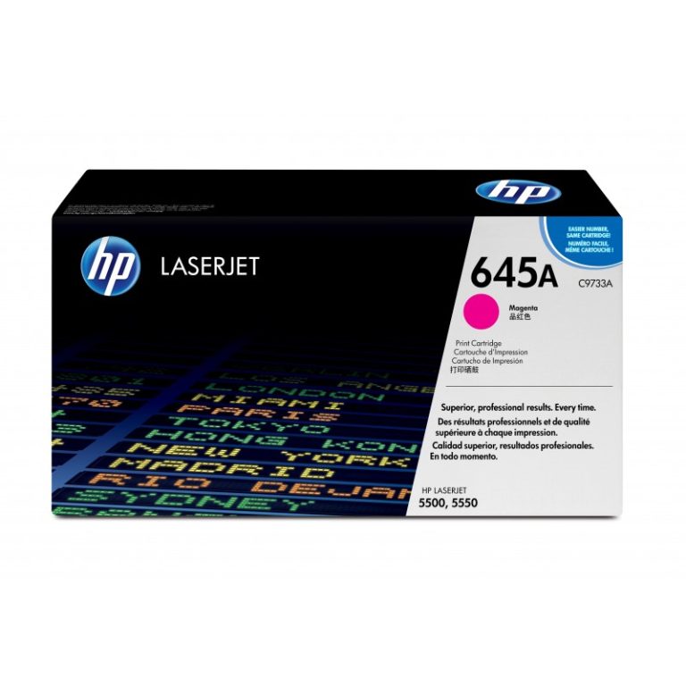 to hp c9733a 5500 magenta