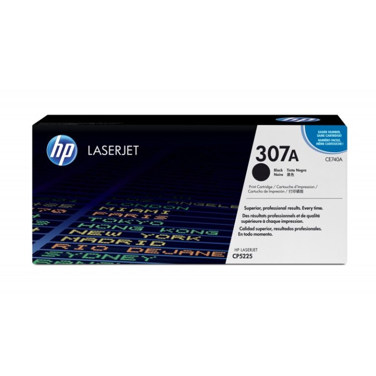 to hp ce740a cp5225 preto