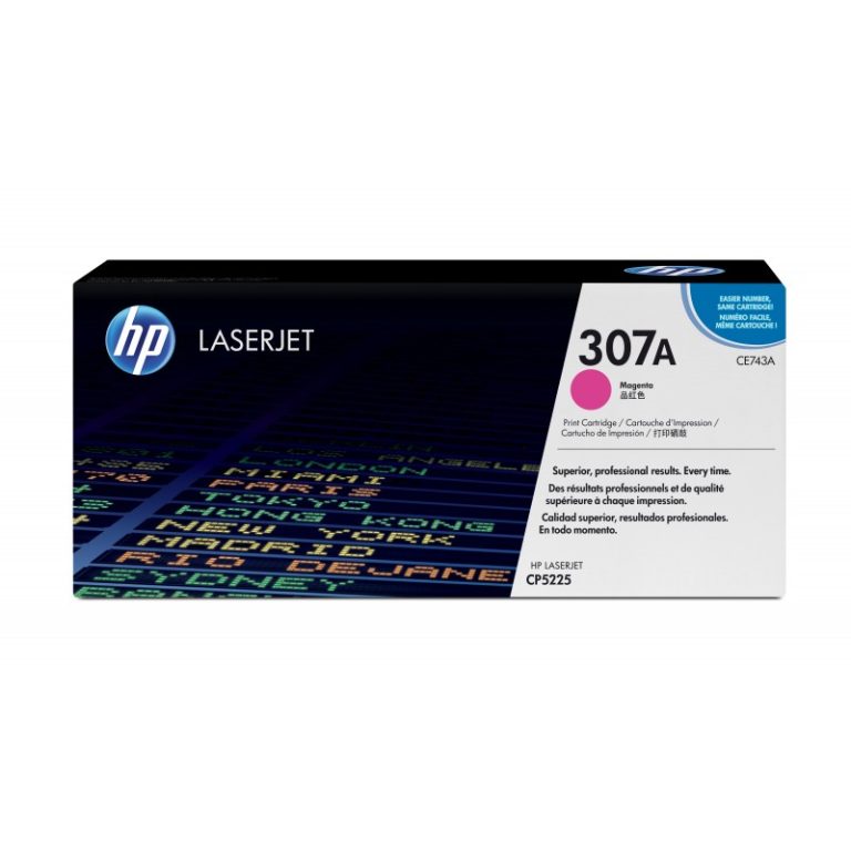 to hp ce743a cp5225 magenta