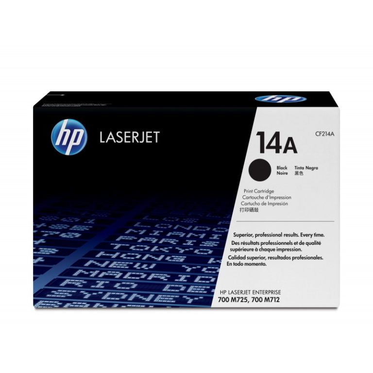 to hp cf214a mfp m712 preto 10000