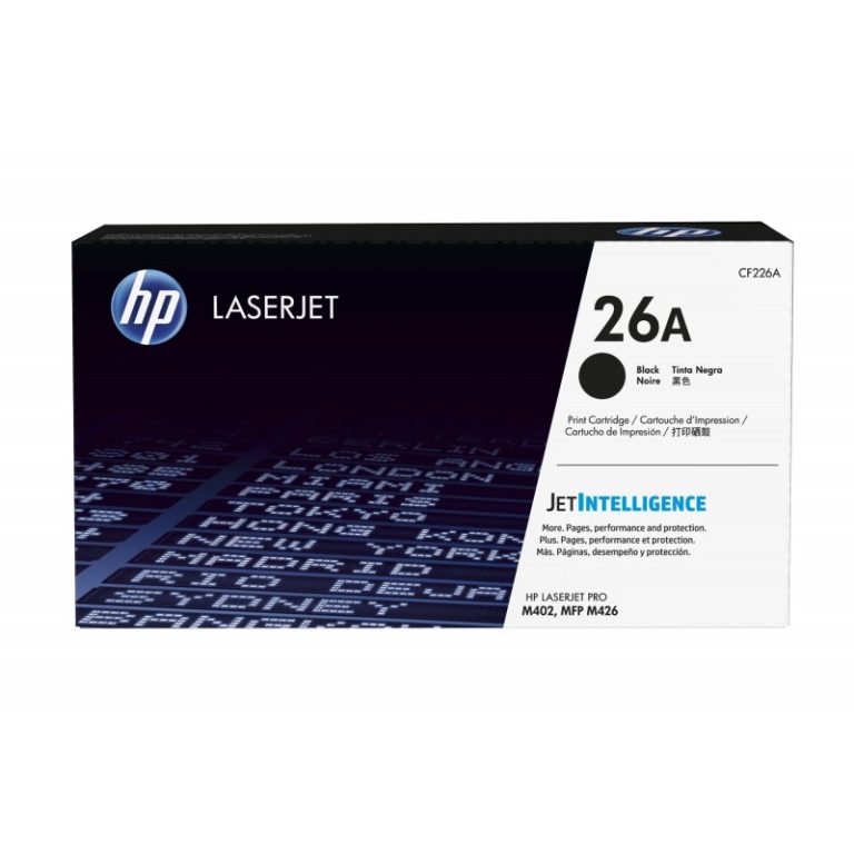 to hp cf226a m402m426 preto 3100