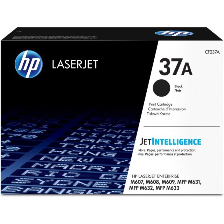 to hp cf237a m600 series preto 11000