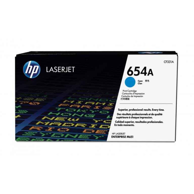 to hp cf331a cyan m651