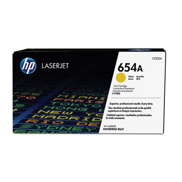 to hp cf332a amarelo m651