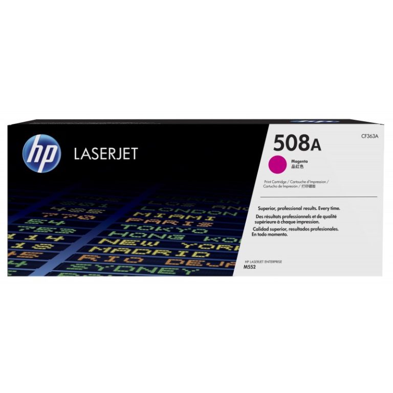 to hp cf363a magenta m550 serie 5k pag