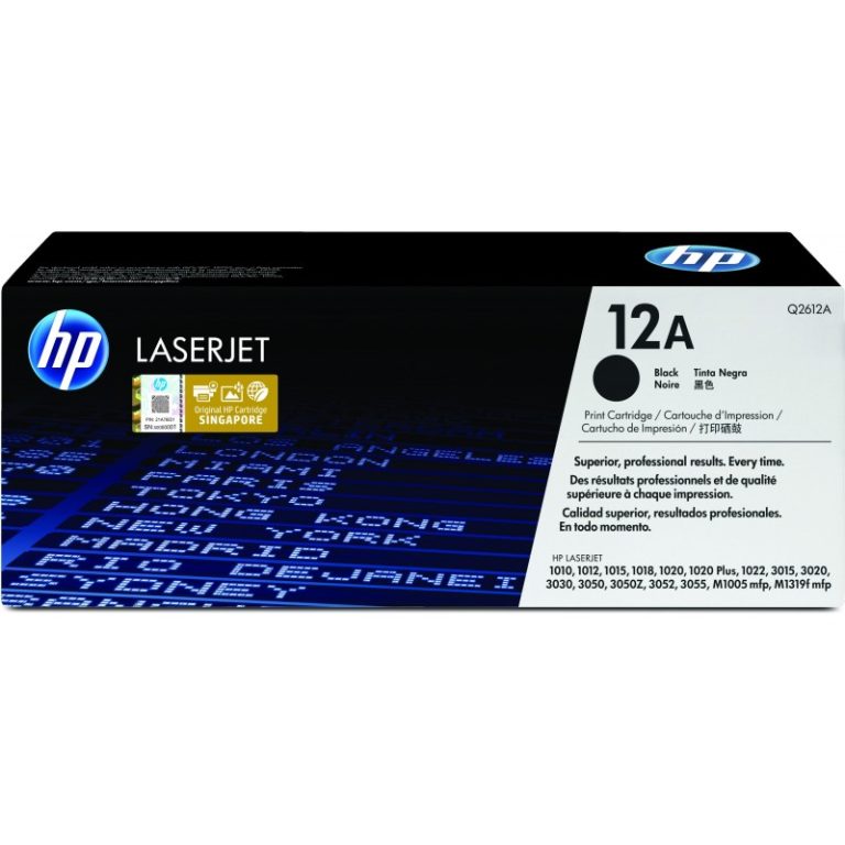 to hp q2612a 1010 1018 1020