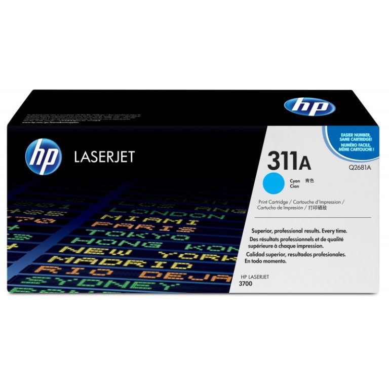 to hp q2681a 3700 cyan
