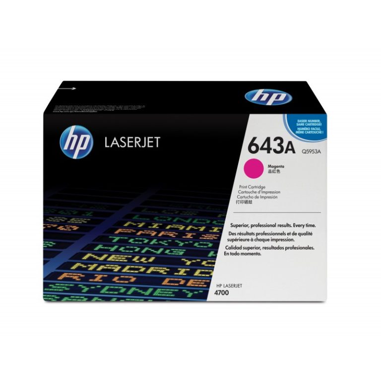 to hp q5953a 4700 magenta