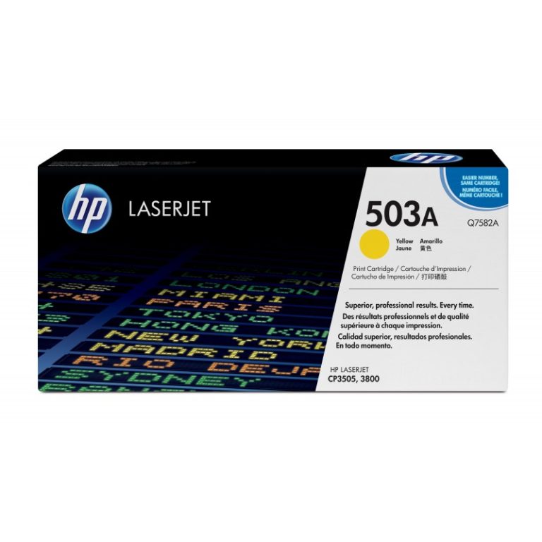 to hp q7582a 3800 amarelo