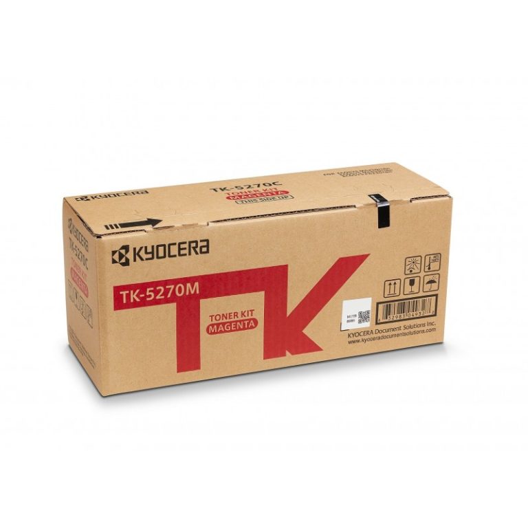to kyocera tk 5270m magenta 6000pg