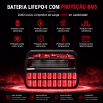 Powerbank UAPOW AP300 600W Carregamento Solar Haizen Store Angola