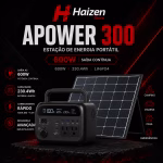 Powerbank UAPOW AP300 600W Carregamento Solar Haizen Store Angola
